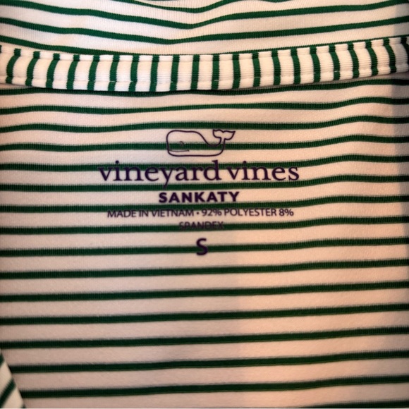Vinyard Vines Sankaty Green Bay Packers Quarter-Zip Pullover - Picture 3 of 9